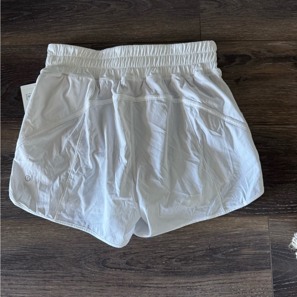 Track That MR Short 5” lined lululemon athletica White Athletic Shorts - Picture 3 of 4